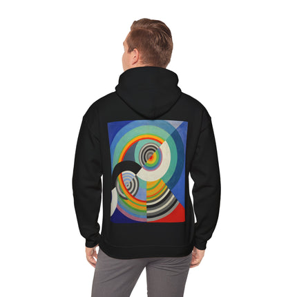 Rythme No. 3 by Robert Delaunay Heavy Blend™ Hooded Sweatshirt