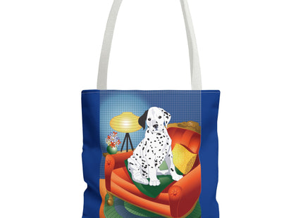 A Dalmatian's Cozy Corner Tote Bag (AOP)