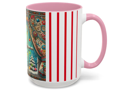 Mischief in Tinselland Colorful Mugs (11oz, 15oz)
