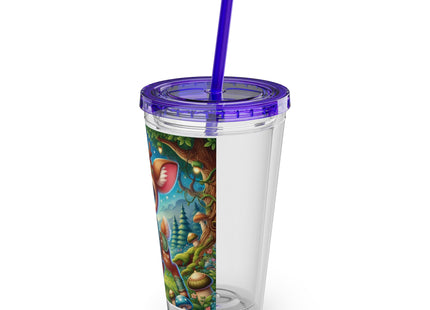 Fawn Defender Sunsplash Tumbler with Straw, 16oz