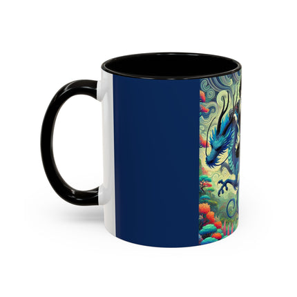 Mystic Guardian of the Sky Light Colorful Mugs (11oz, 15oz)