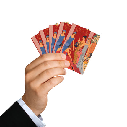 🃏🎀 The Ladies Of The Grand Salon Playing Cards – Art Deco Fashion Elegance