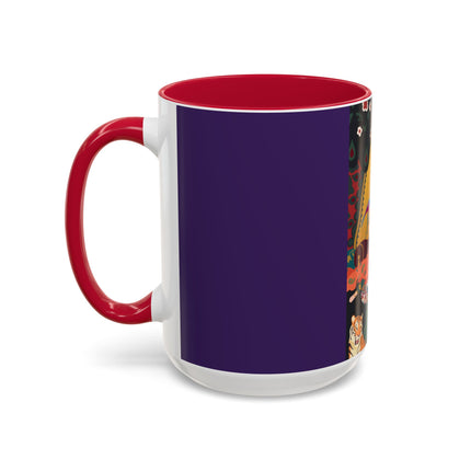 The Jewel Pavilion Colorful Mug (11oz, 15oz) – Royal Elegance, Peacock Beauty & Jewel-Toned Splendor