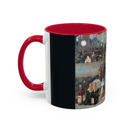 A Bar at the Folies-Bergère by Edouard Manet Colorful Mugs (11oz, 15oz)