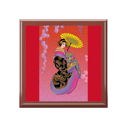 Enchanting Geisha Jewelry Box