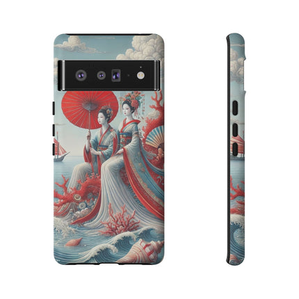 Ladies by the Quiet Sea Phone Cases