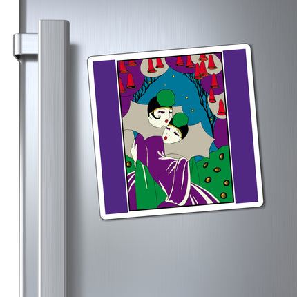 Two Pierrots Magnets (3 Sizes)