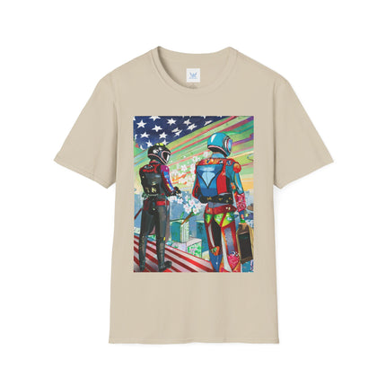NSA Cyber Punk Computer Hacking Team Softstyle T-Shirt