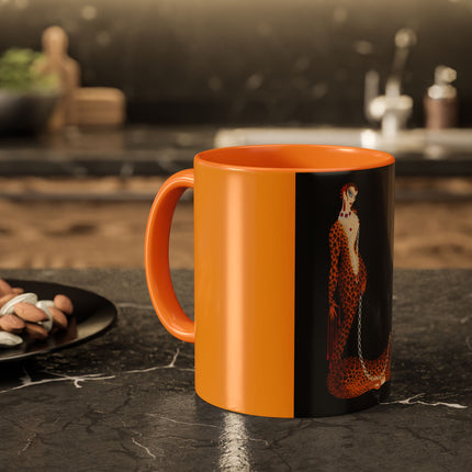 Leopard Queen Colorful Mugs – Wild Beauty & Art Deco Glamour