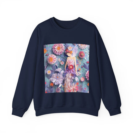 Aster Fairy Unisex Heavy Blend™ Crewneck Sweatshirt