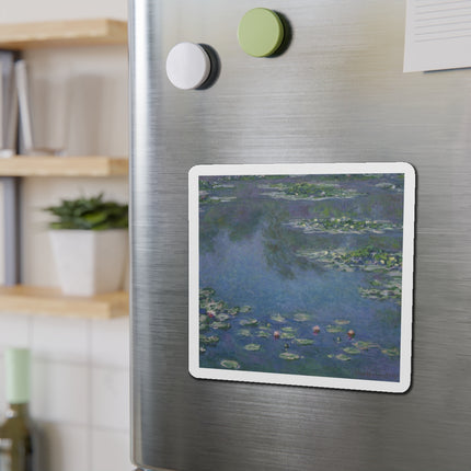 Water Lilies by Claude Monet Die-Cut Magnets (5 Sizes)