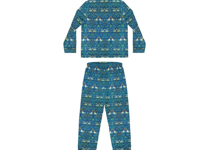 Birds by William Morris Women's Satin Pajamas (AOP)