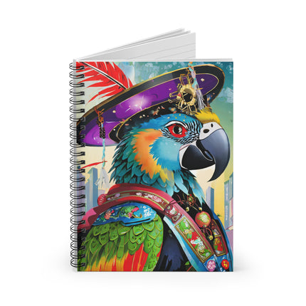 Tech Plumes Spiral Notebook - Ruled Line
