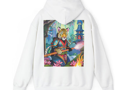 Cyberpunk Leopard – Heavy Blend™ Hooded Sweatshirt