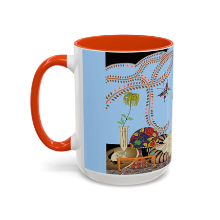 Minuit … ou l’appartement à la mode by George Barbier Colorful Mugs (11oz, 15oz)