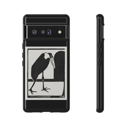 A Lame Marabou by Samuel Jessurun de Mesquita Phone Cases