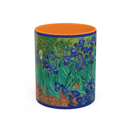 Irises by Vincent Van Gogh Colorful Mugs (11oz, 15oz)