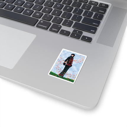 Elegance in Autumn Kiss-Cut Stickers (4 Sizes)