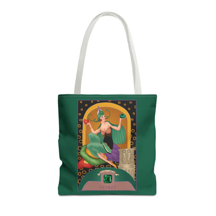 Astrology Gem Series: May & Emerald Tote Bag