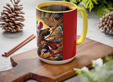 Theatrical Mouse on a Mission Colorful Mugs (11oz, 15oz)