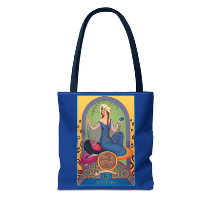 Astrology Gem Series: December & Tanzanite Tote Bag