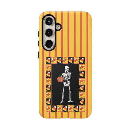 Candy Corn Skeleton Phone Cases