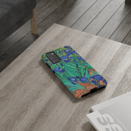 Irises by Vincent Van Gogh Phone Cases