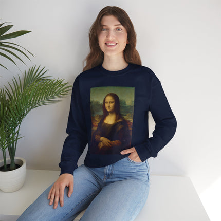Mona Lisa by Leonardo da Vinci Unisex Heavy Blend™ Crewneck Sweatshirt