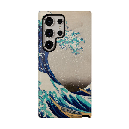 The Great Wave off Kanagawa by Katsushika Hokusai Phone Cases