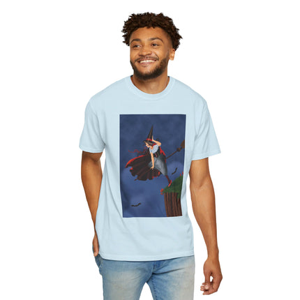 The Enchanted Witch Unisex Garment-Dyed T-shirt