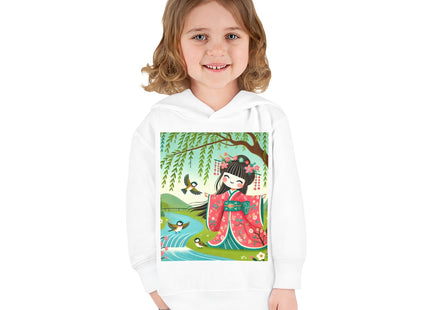Sparrow Dance Geisha Fairy Toddler Pullover Fleece Hoodie
