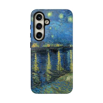 Starry Night Over the Rhone by Vincent Van Gogh Phone Cases