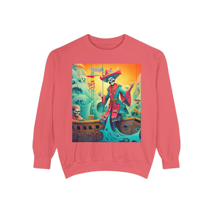 Skeleton Crew of the Misty Seas Unisex Garment-Dyed Sweatshirt