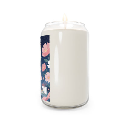 🕛🌸 Midnight Waltz Before Christmas Scented Soy Candle – Art Deco Holiday Fantasy