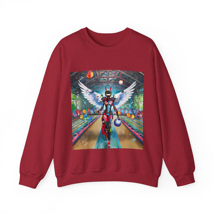 Samurai Robot Angels Unisex Heavy Blend™ Crewneck Sweatshirt