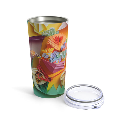 Origami Bicycle Tumbler 20oz