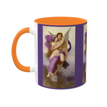 The Abduction of Psyche by William Bouguereau Colorful Mugs, 11oz