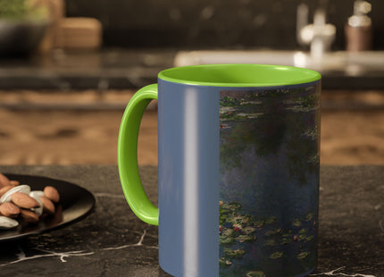 Water Lilies by Claude Monet Colorful Mugs (11oz, 15oz)