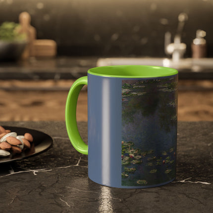 Water Lilies by Claude Monet Colorful Mugs (11oz, 15oz)