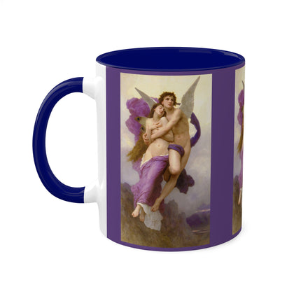 The Abduction of Psyche by William Bouguereau Colorful Mugs, 11oz