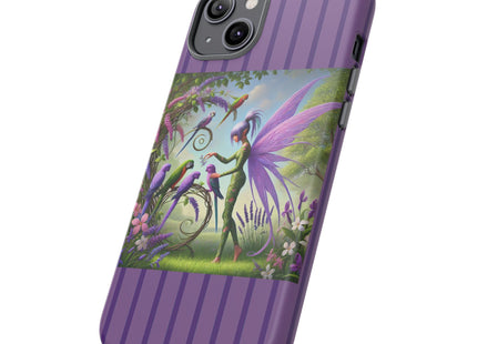 Lavender-Winged Fairy Phone Cases