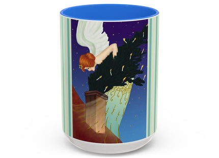 The Christmas Angel Colorful Mugs (11oz, 15oz)