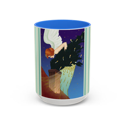 The Christmas Angel Colorful Mugs (11oz, 15oz)