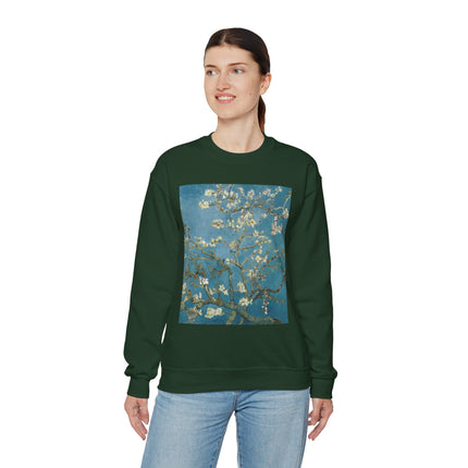 Almond Blossom by Vincent van Gogh Heavy Blend™ Crewneck Sweatshirt