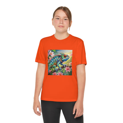 Camouflage Chameleon Youth Competitor Tee