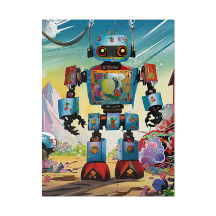 The Rusty Robot Matte Canvas, Stretched, 0.75"