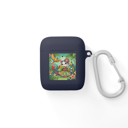Parrot Dance of the Geisha Kitten AirPods and AirPods Pro Case
