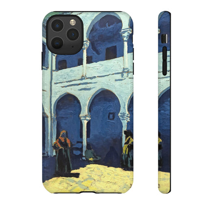Courtyard of Moroccan Riad by George Gaudion Phone Cases