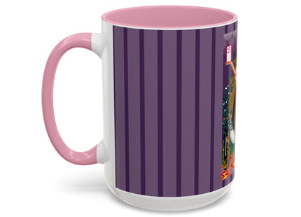 Countdown to Christmas Elegance Colorful Mugs (11oz, 15oz)
