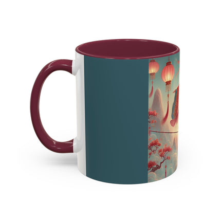 The Lantern Walker Colorful Mugs (11oz, 15oz)